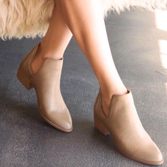 Cut Out Bootie (Stone) - Picture 3 of 8